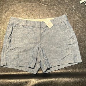 Size 8 J Crew 5 inch shorts with tags